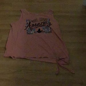 Justice tank top